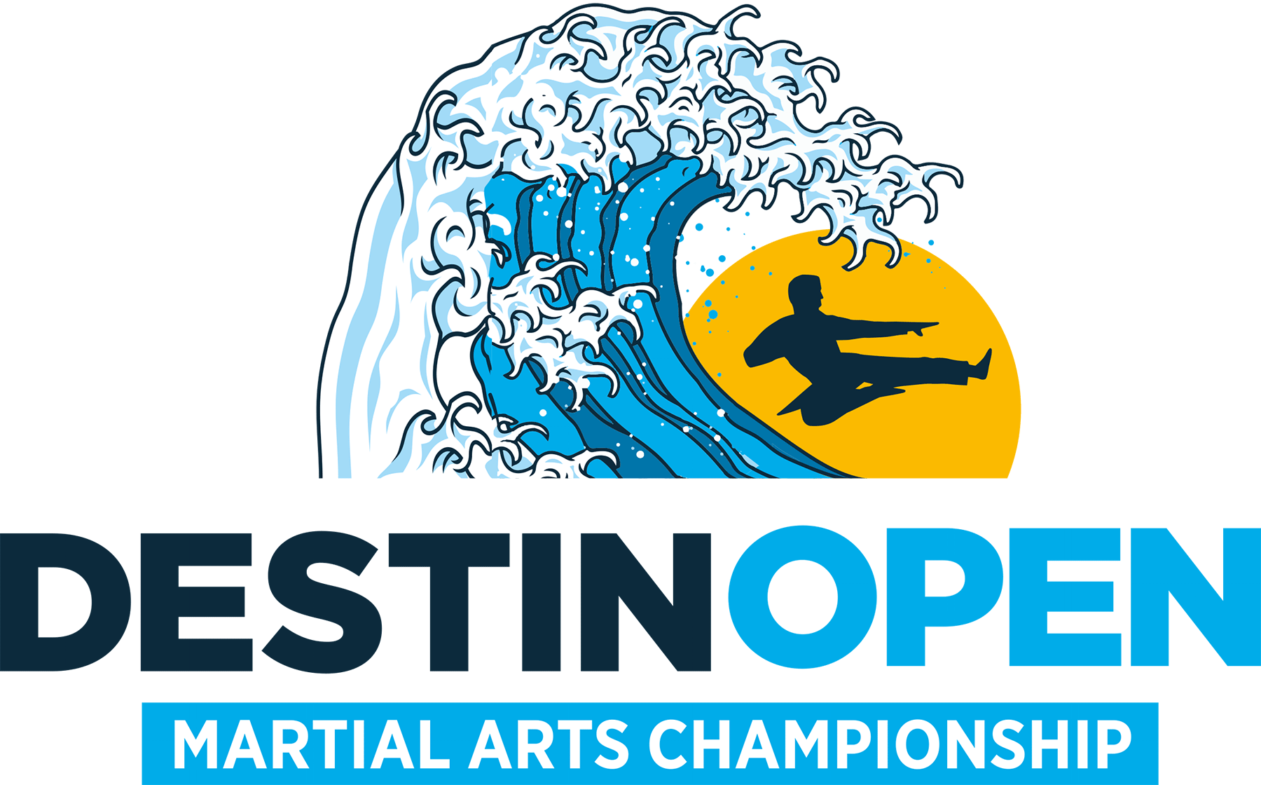 The Destin Open Martial Arts Championship logo